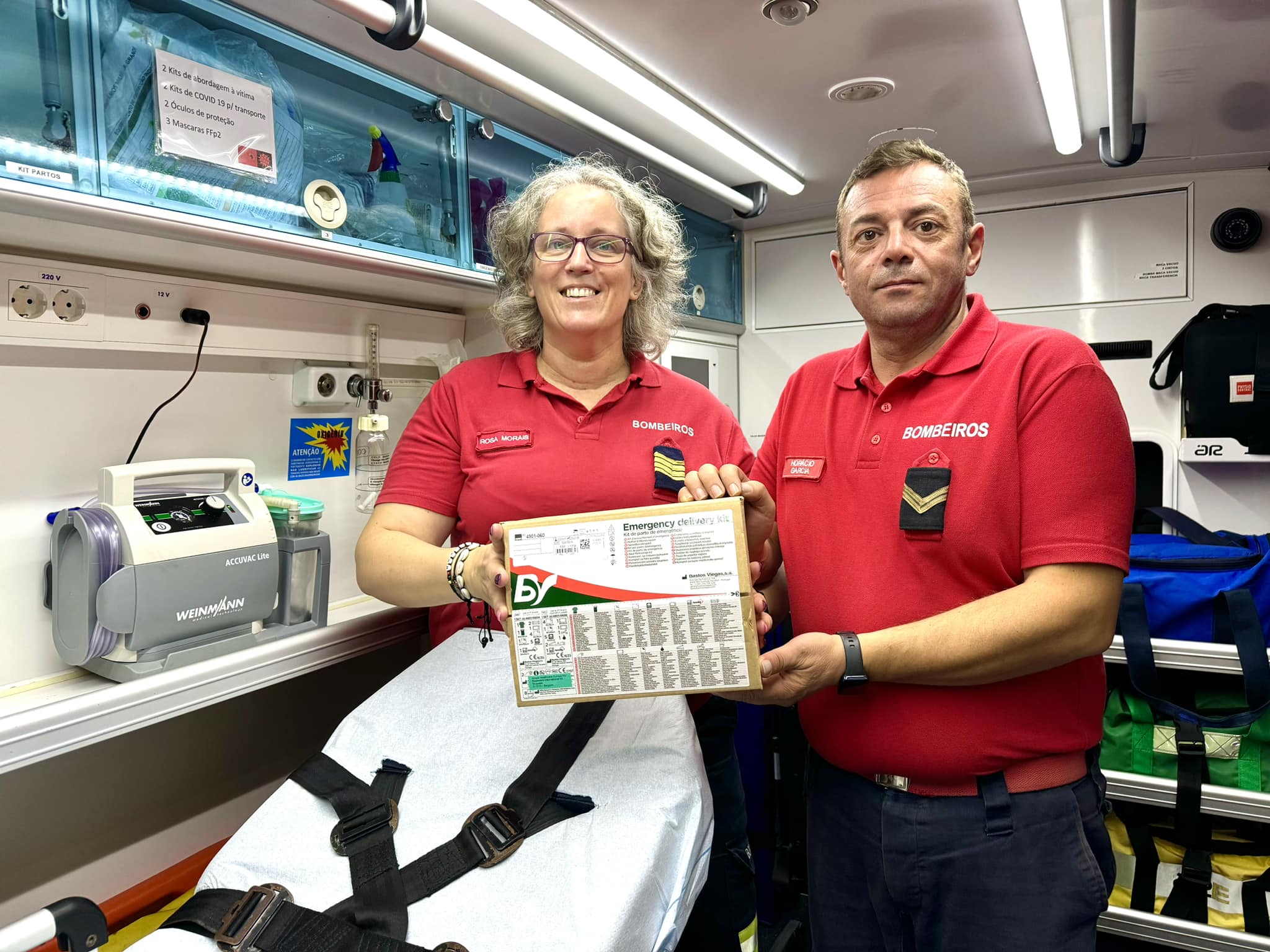 Bombeiros da Marinha Grande ajudam bebé a nascer